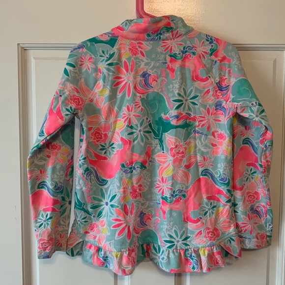 Lilly Pulitzer Popover Girls M (6/7) - Killian, Magical Mary - EUC - Picture 2 of 3